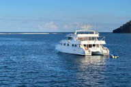 At the Mosquera sand bar