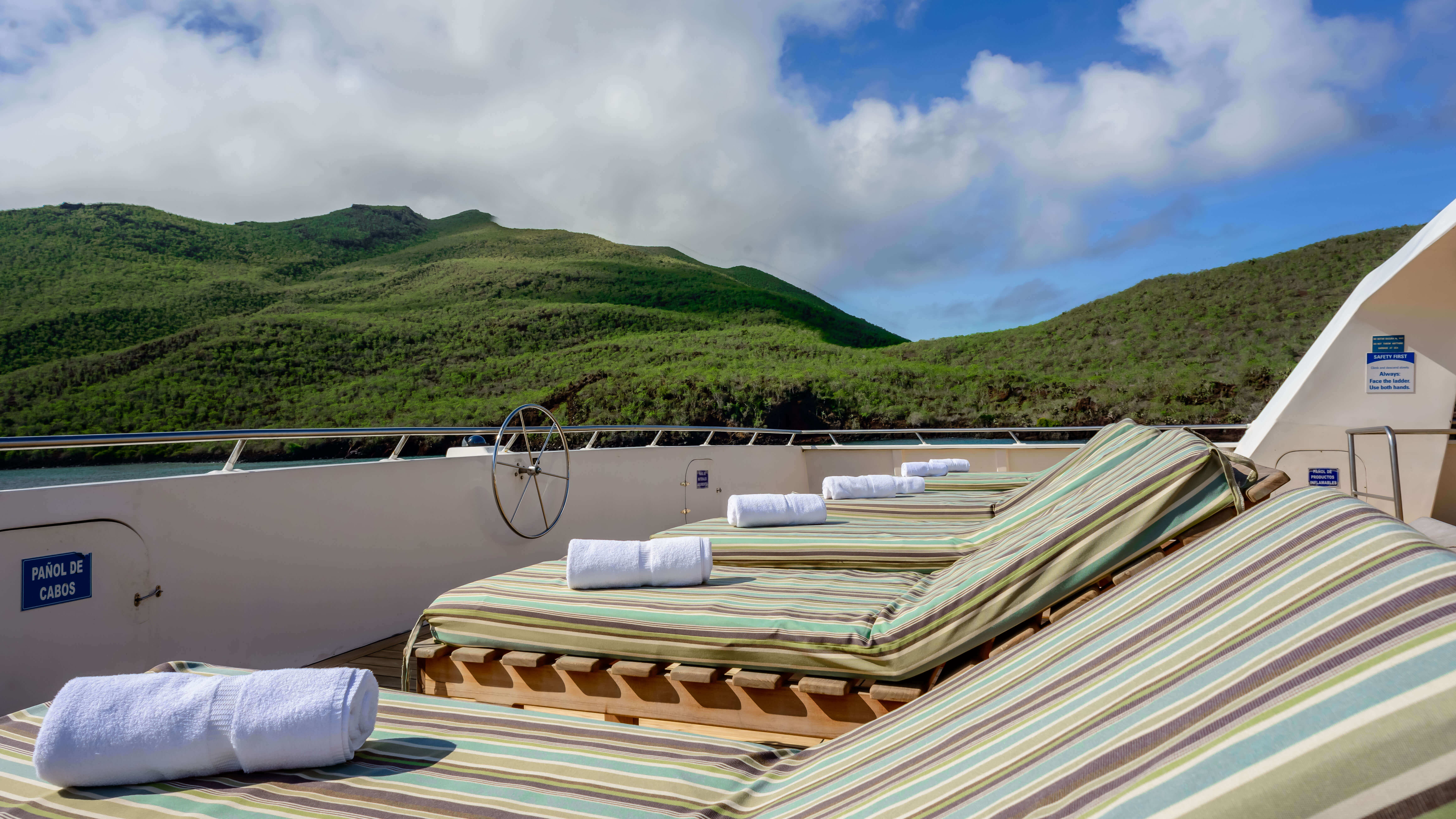 The sun deck