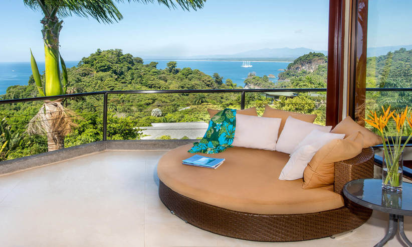 Relax on your private balcony