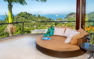 Relax on your private balcony