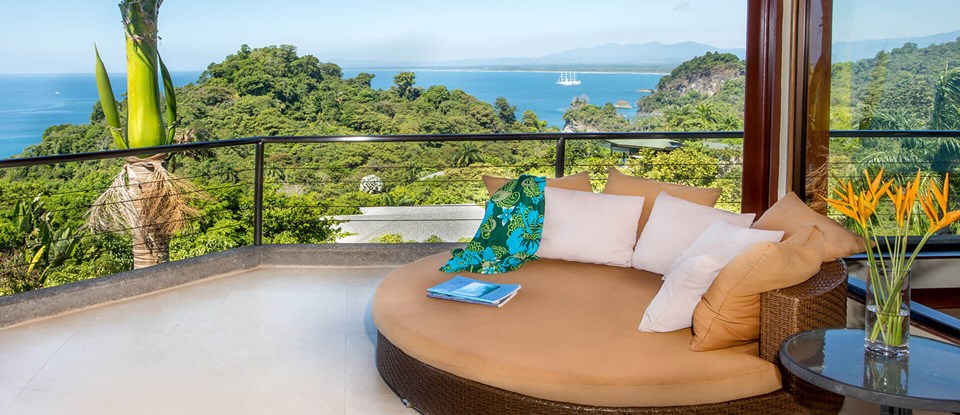 Relax on your private balcony
