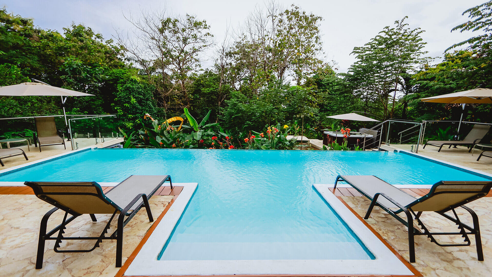 The main swimming pool