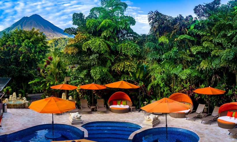 Stunning views of Arenal Volcano