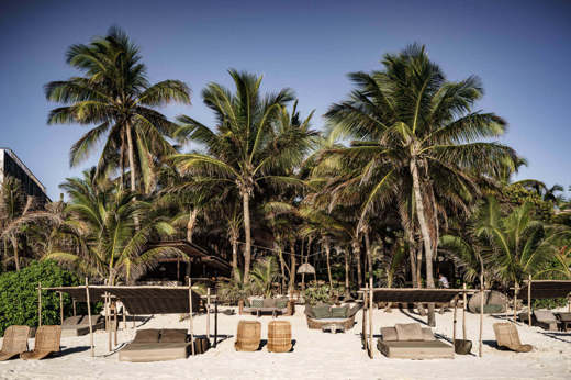 The stunning and quiet beach