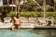 Relax in the pool