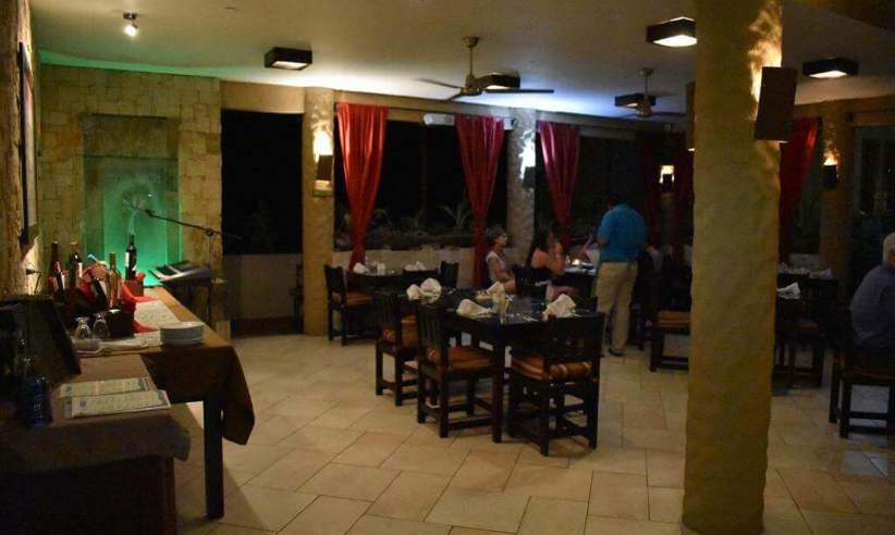 The award-winning restaurant 