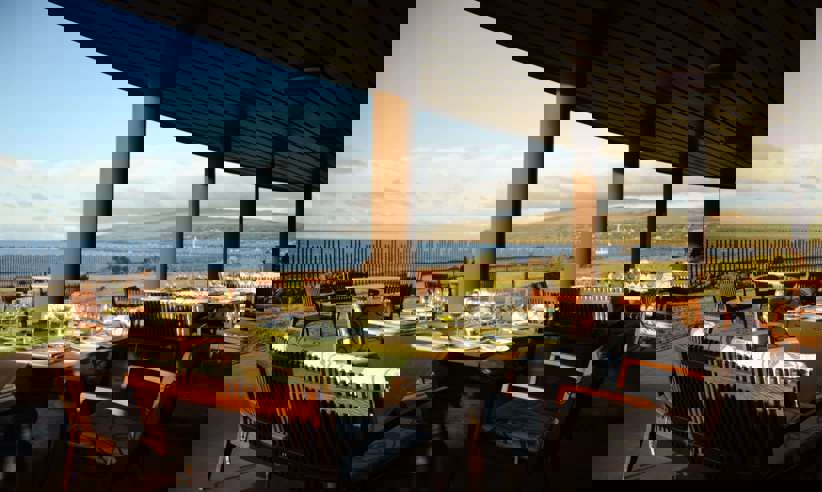 Great views from the restaurant 