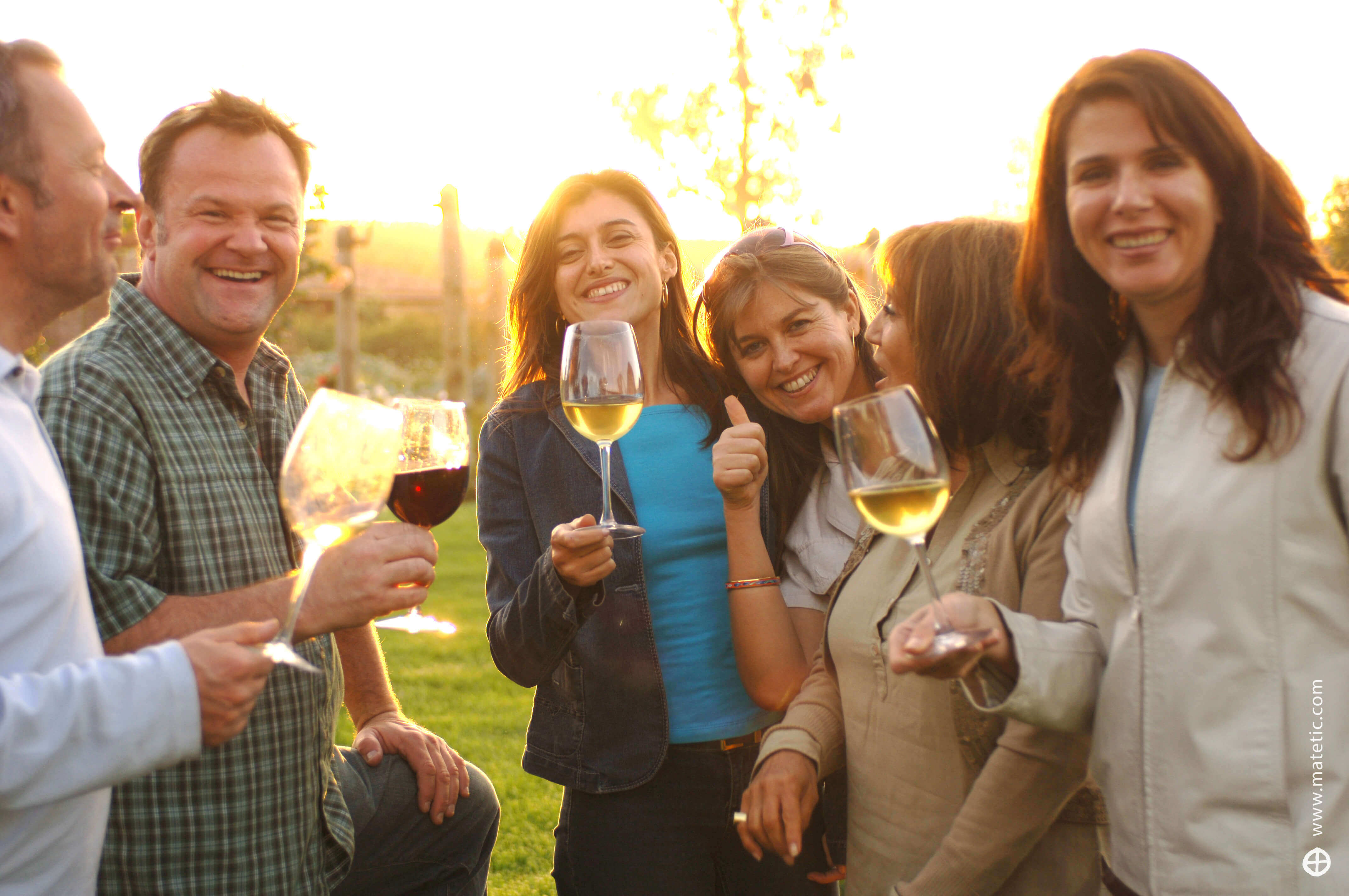 Enjoy tasting many different wines 