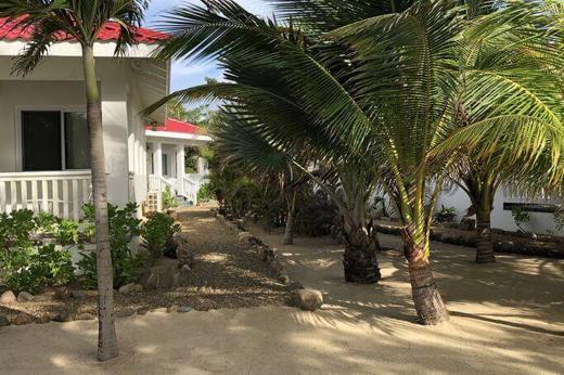 Beachside cabana