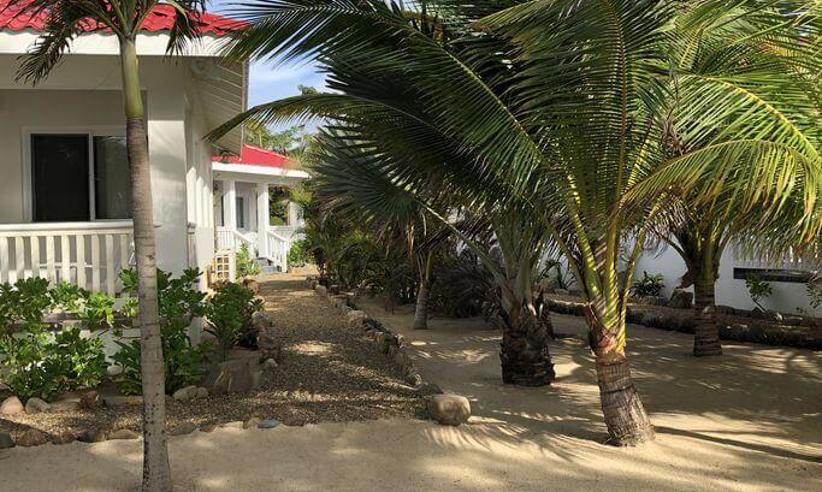 Beachside cabana