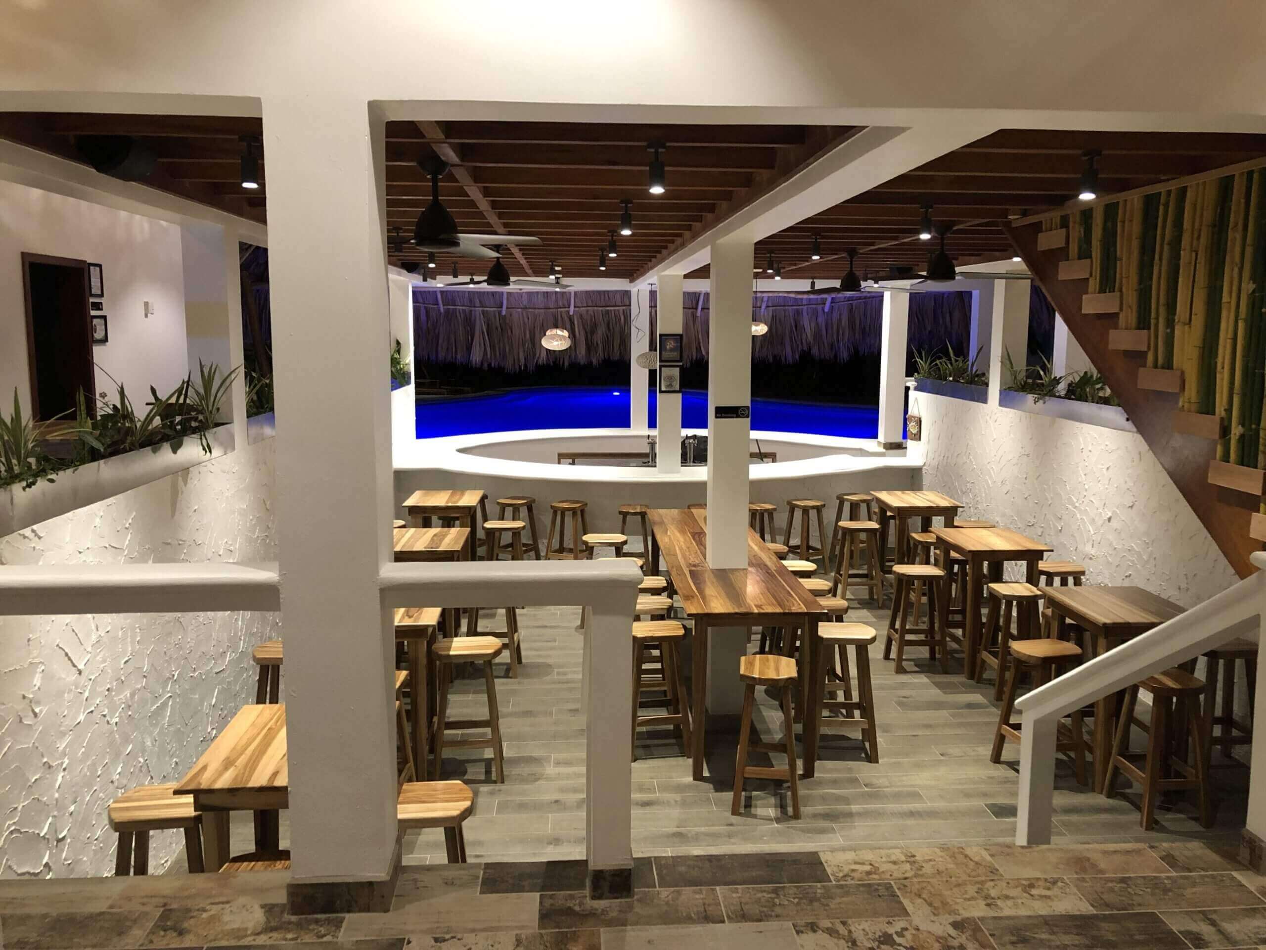 Ceiba Beach resort restaurant