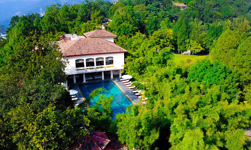 A private villa