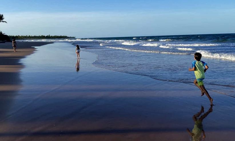 The stunning beach