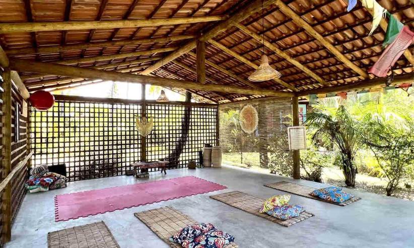 Yoga on the terrace 