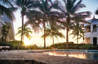 The pool awaits
