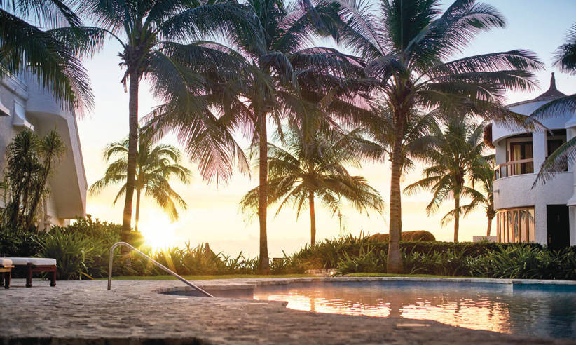 The pool awaits