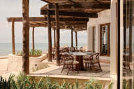 Enjoy dining al fresco 