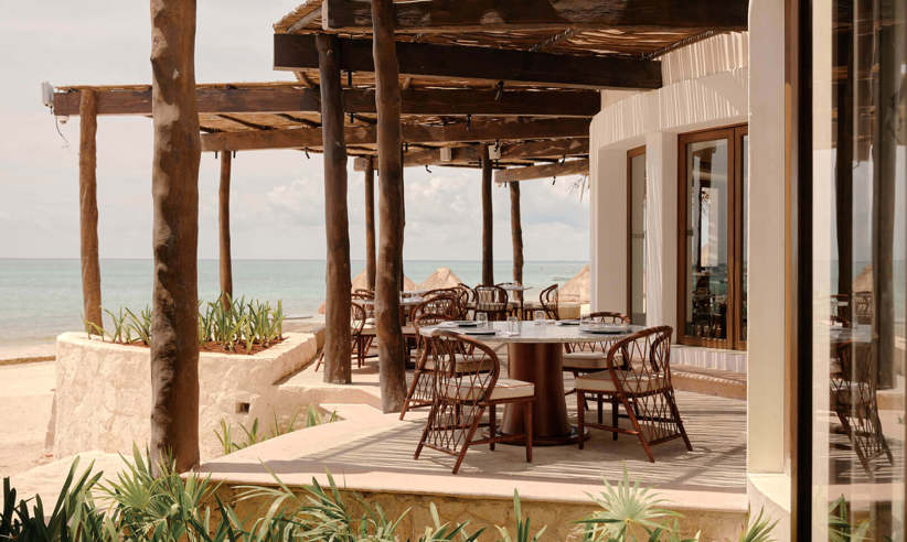 Enjoy dining al fresco 