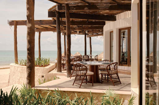 Enjoy dining al fresco 