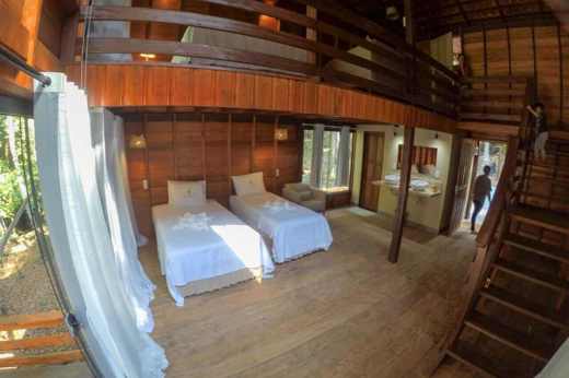 Luxury accommodation in the jungle