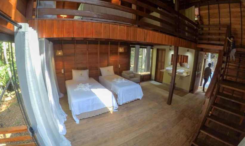 Luxury accommodation in the jungle