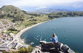 Lake Titicaca, Copacabana, El Calvario