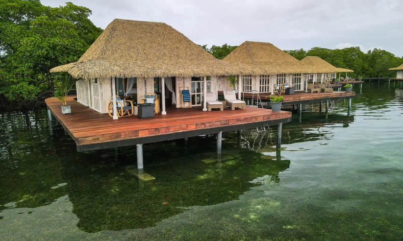 Stunning overwater villa