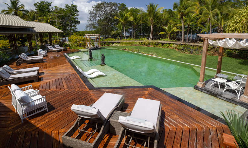 The swimming pool
