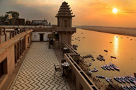 Sunset from the terrace