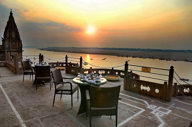 Dining al fresco is a particular joy
