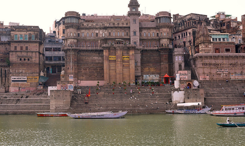 Brijrama Palace from the river 