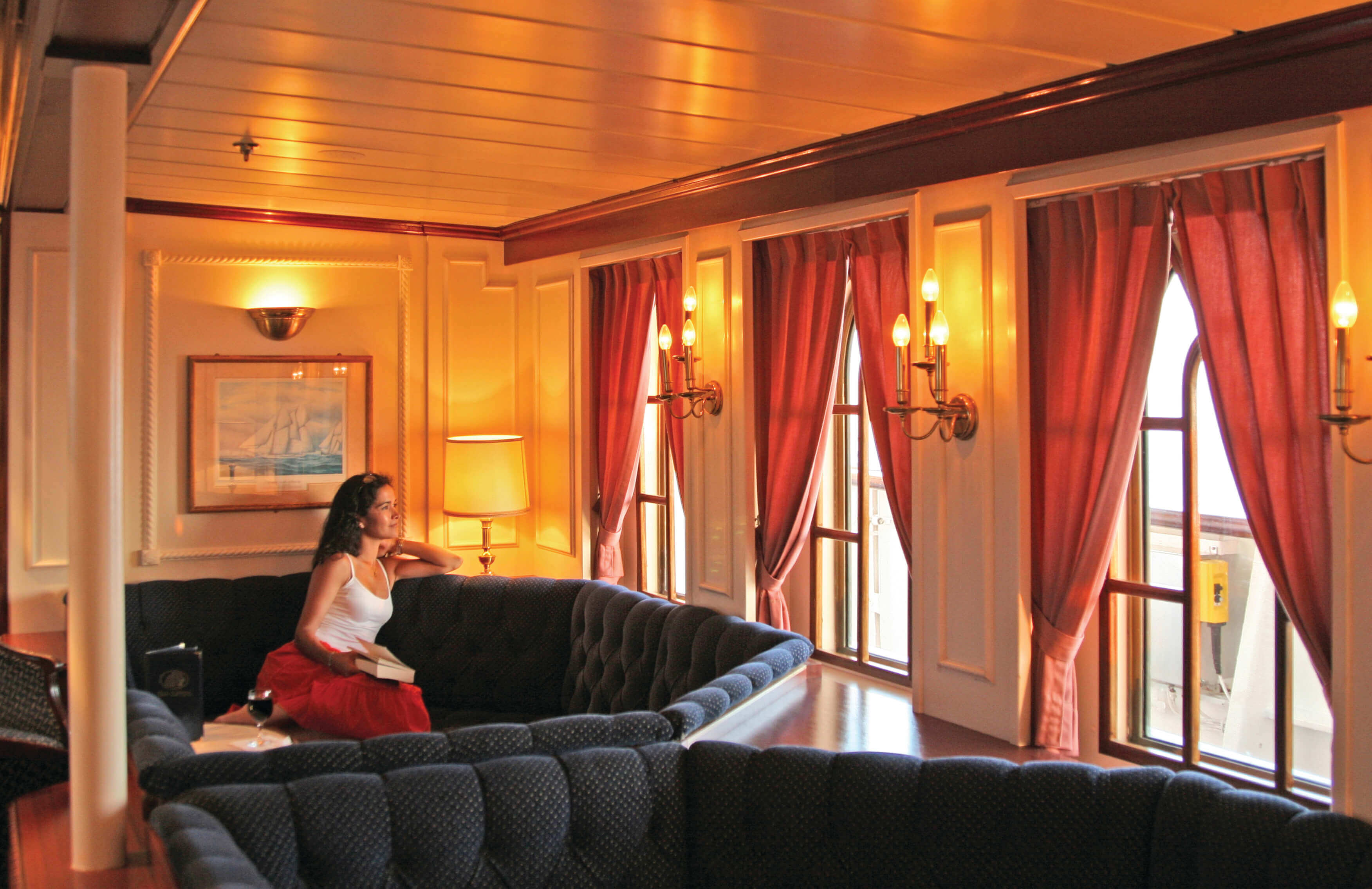 Relax in the lounge