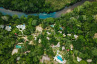 Chaa Creek Resort Aerial View
