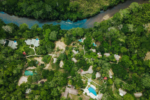 Chaa Creek Resort Aerial View