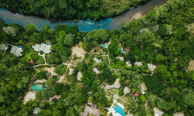 Chaa Creek Resort Aerial View