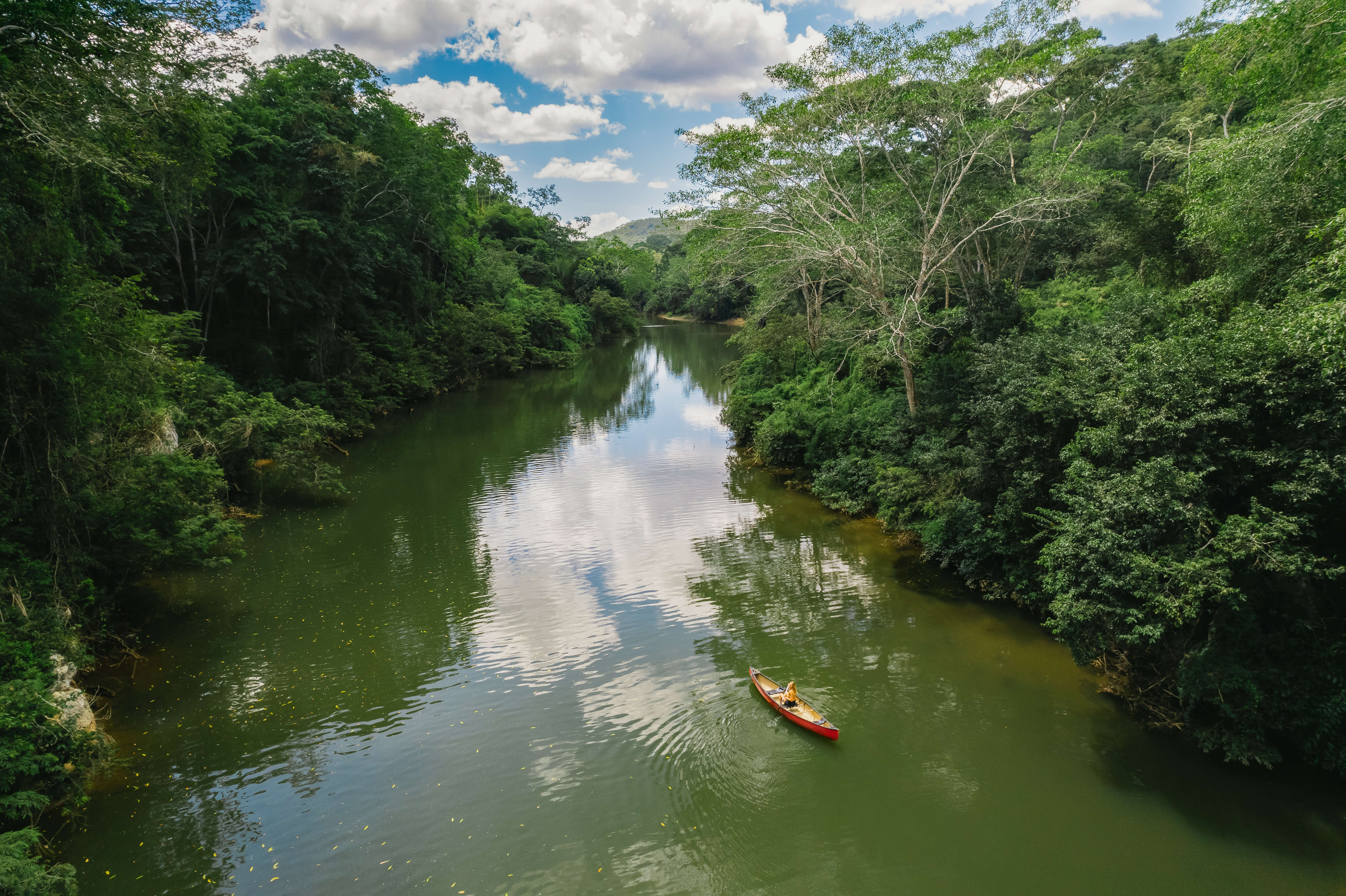 Canoeing On The Macal River Chaa Creek