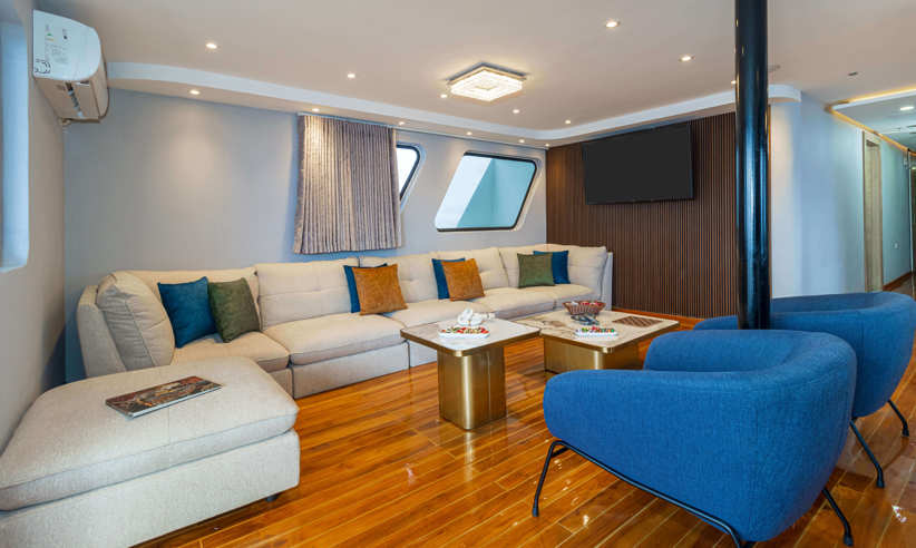 Relaxing indoor spaces 