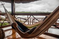 Relaxing by the river