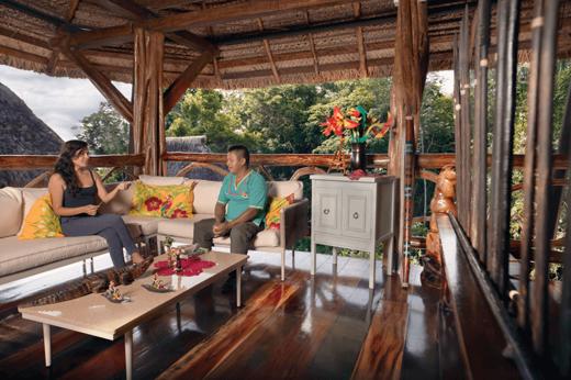 Relax in the tower room, with amazing views 