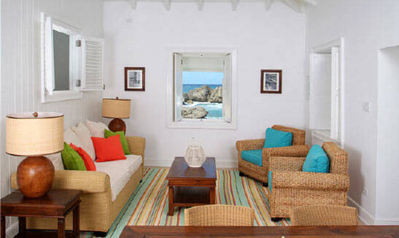 Sitting room in a 2-bedroom cottage 