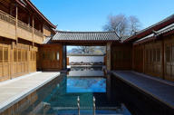 The swimming pool