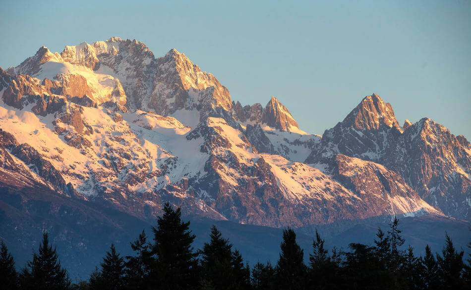 Stunning views of the mountain