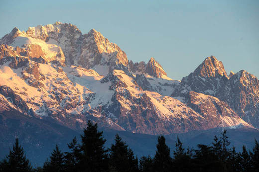 Stunning views of the mountain