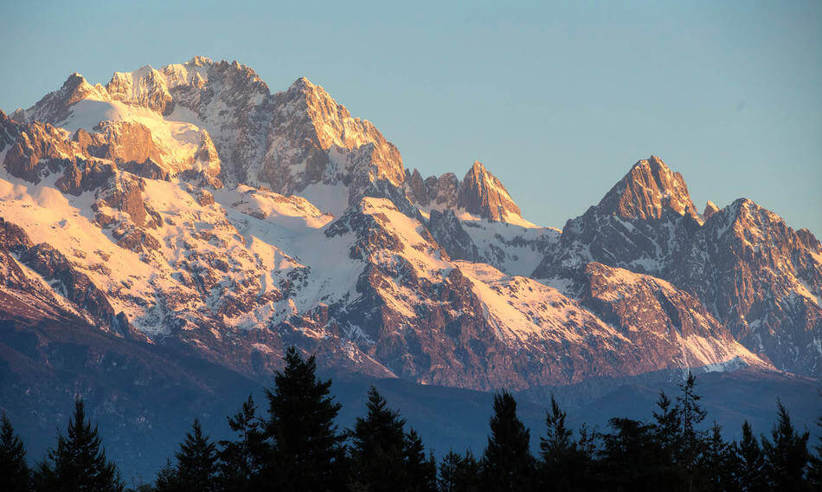Stunning views of the mountain