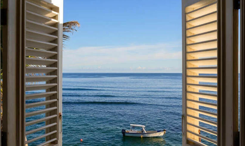 Wonderful sea views await