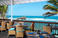 View from the restaurant 