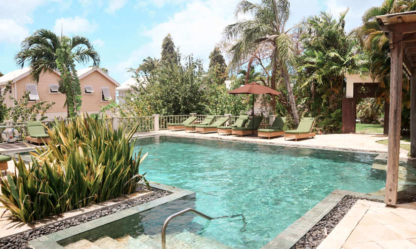 The swimming pool