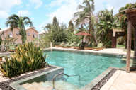 The swimming pool