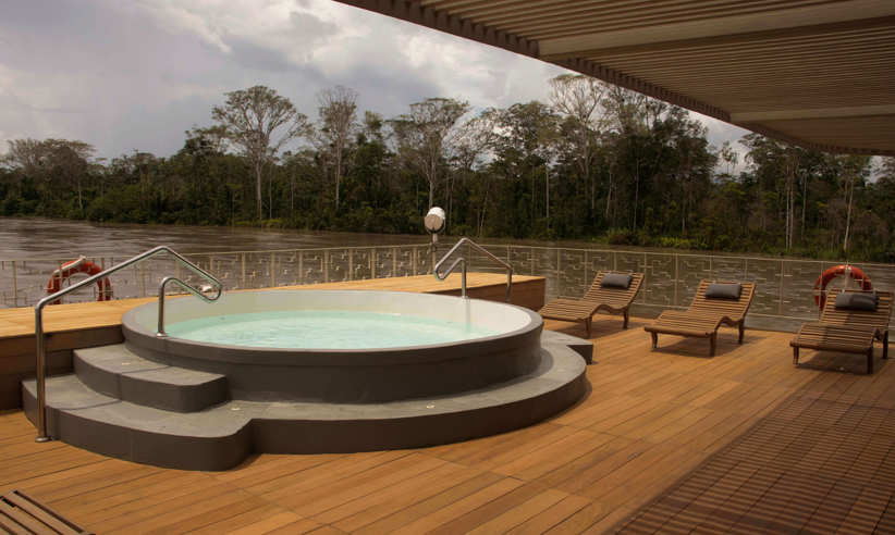 Relax on the sun deck