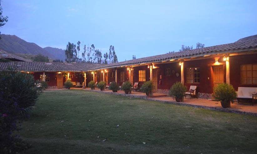 Each room has its own terrace